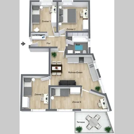 Apartment Auszeit Bodensee: Lakeside Retreat With Sunny Terrace *